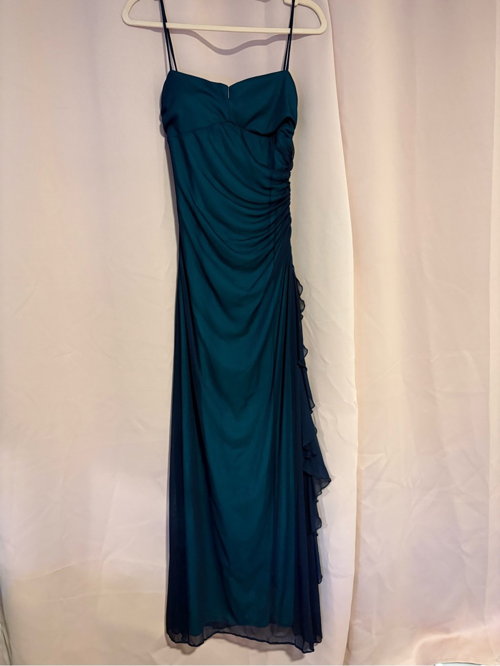 City Triangles Vintage Y2K Teal Maxi Dress